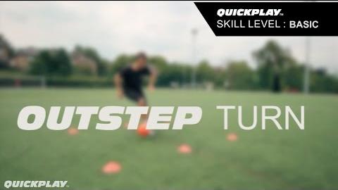 Develop your ball control skills with the Outside Turn drill. Similar to the instep turn but utilizing the outside of your foot, this basic skill allows you to maneuver the ball into space and elude your opponent